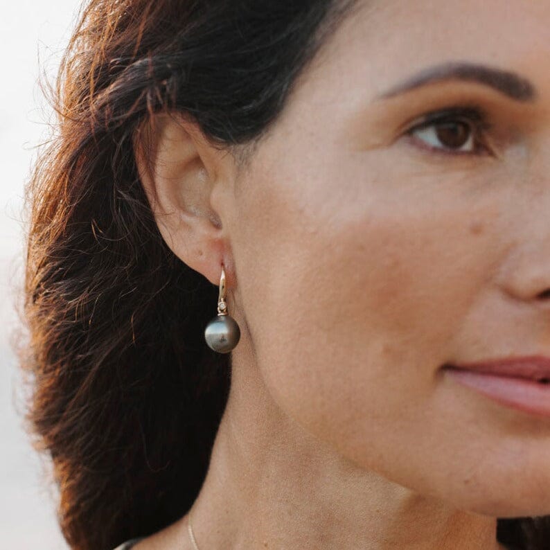 Bora Bora Tahitian Earrings