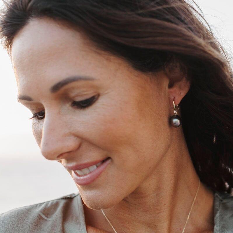 Bora Bora Tahitian Earrings