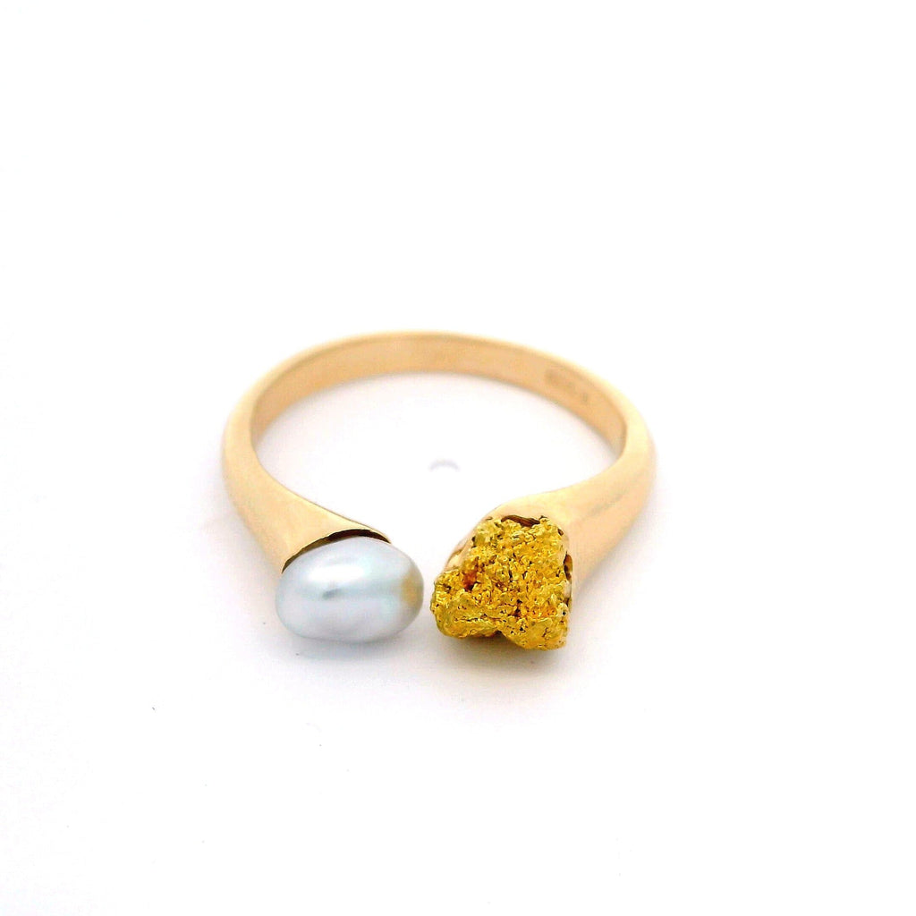 Lustre+Gold Ring